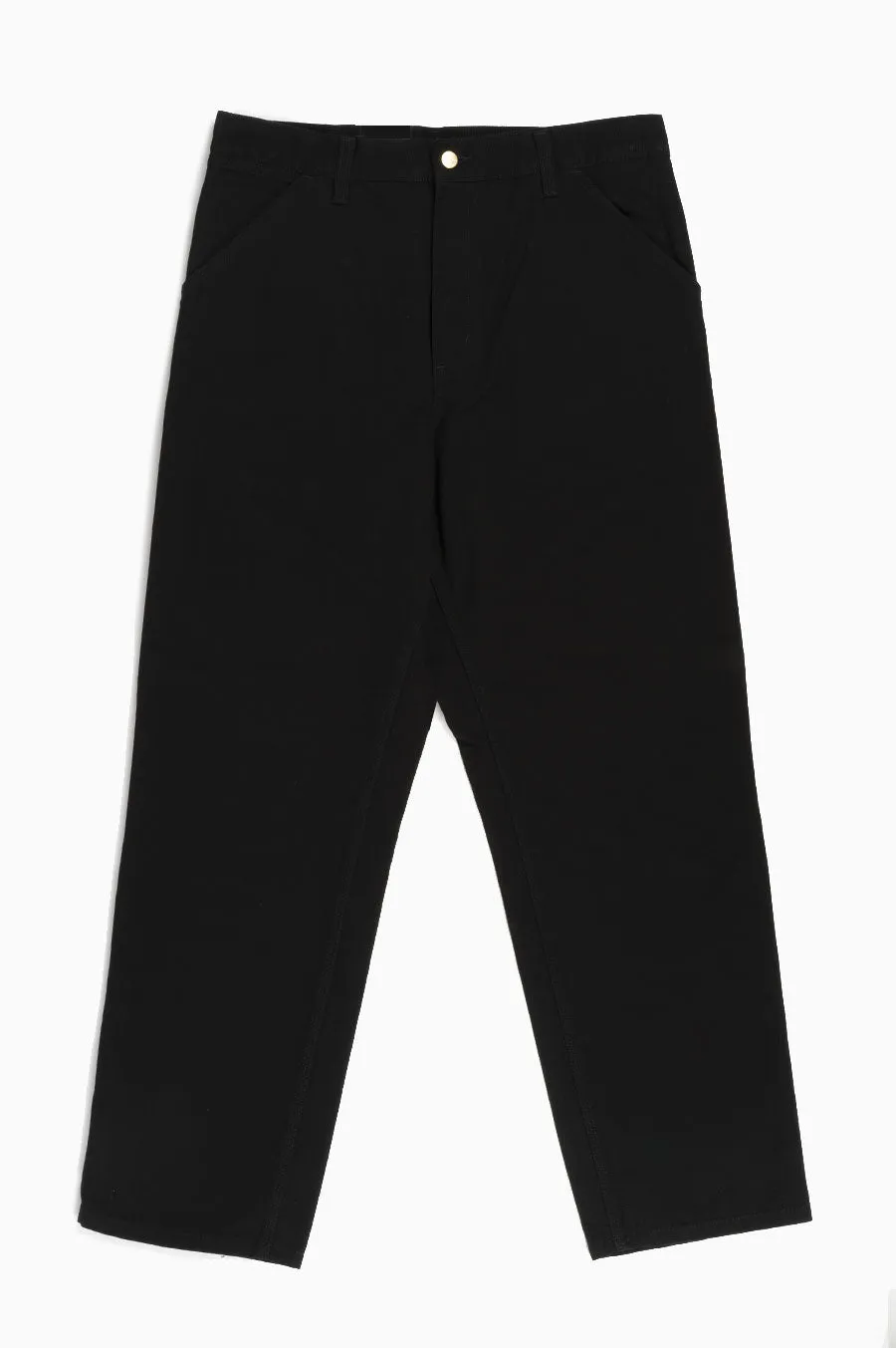 CARHARTT WIP SIMPLE PANT DEERBORN CANVAS BLACK
