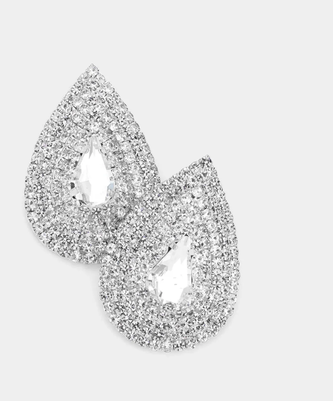 CAROL BRIDAL STUD EARRINGS