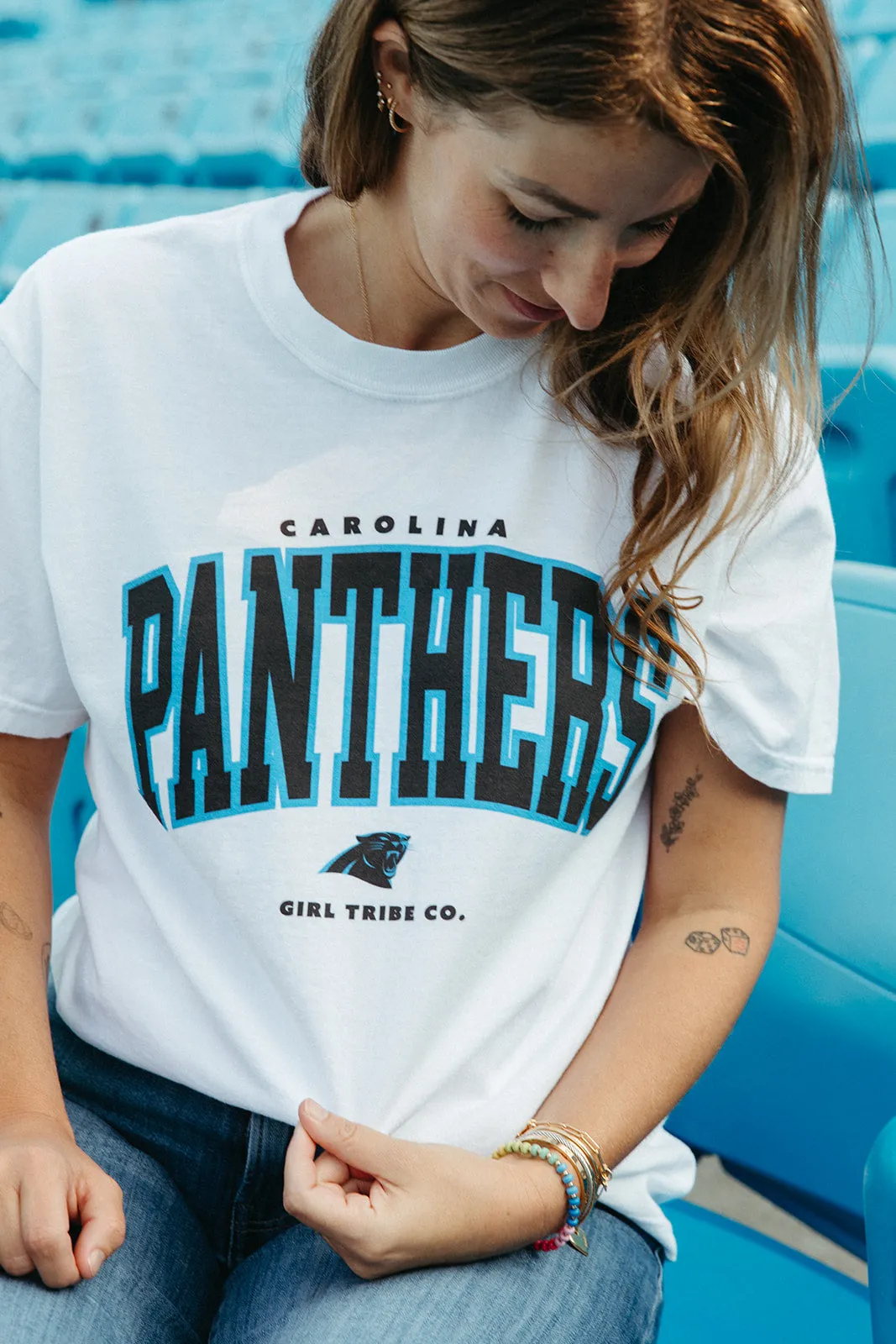 Carolina Panthers Block Tee