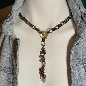 Carson Mixed Metal and Pearl Necklace