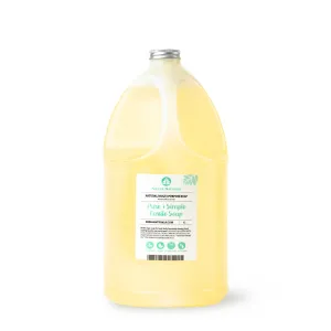 Castile Liquid Soap in Pure & Simple 4L