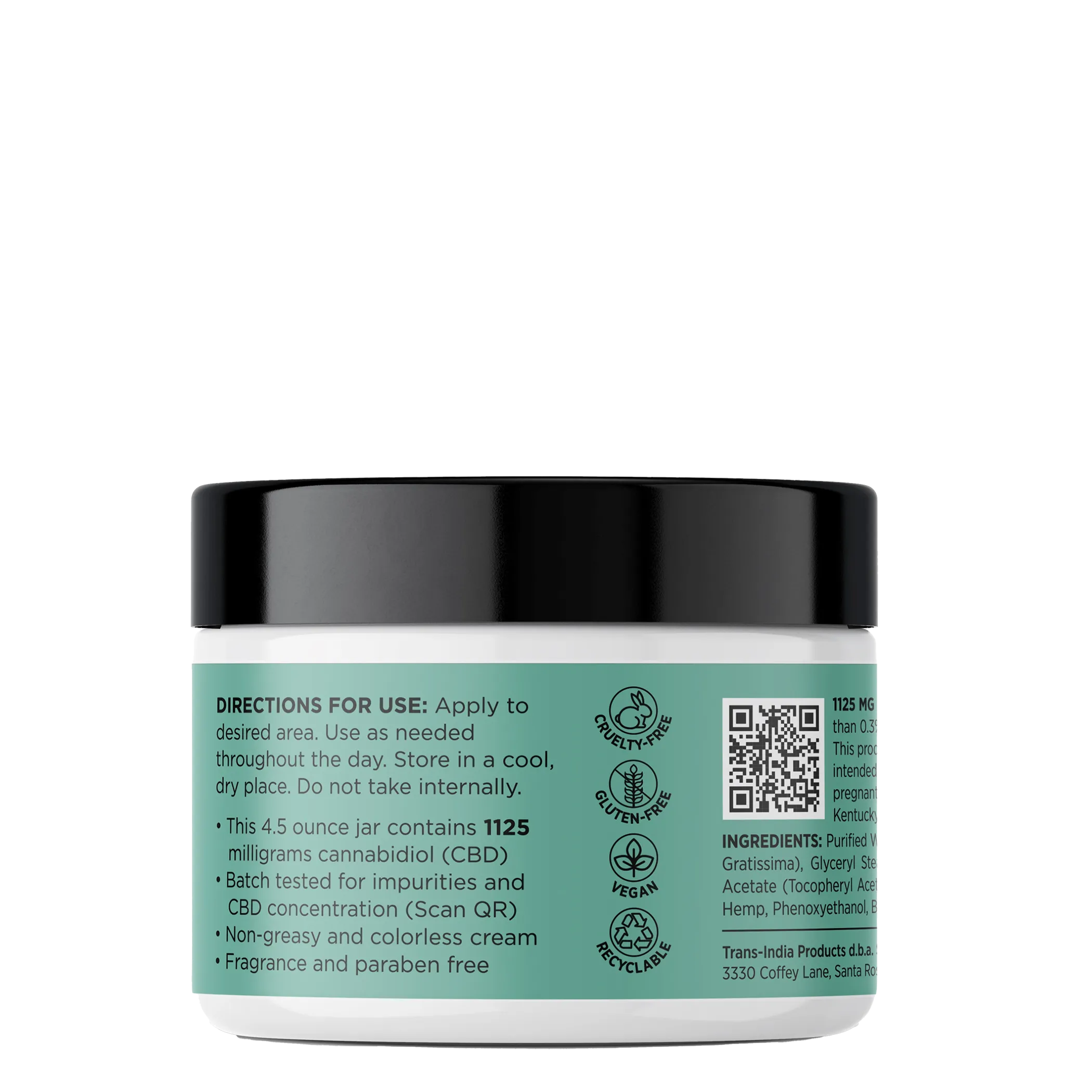 CBD Cream Advanced Formula | 1125MG CBD