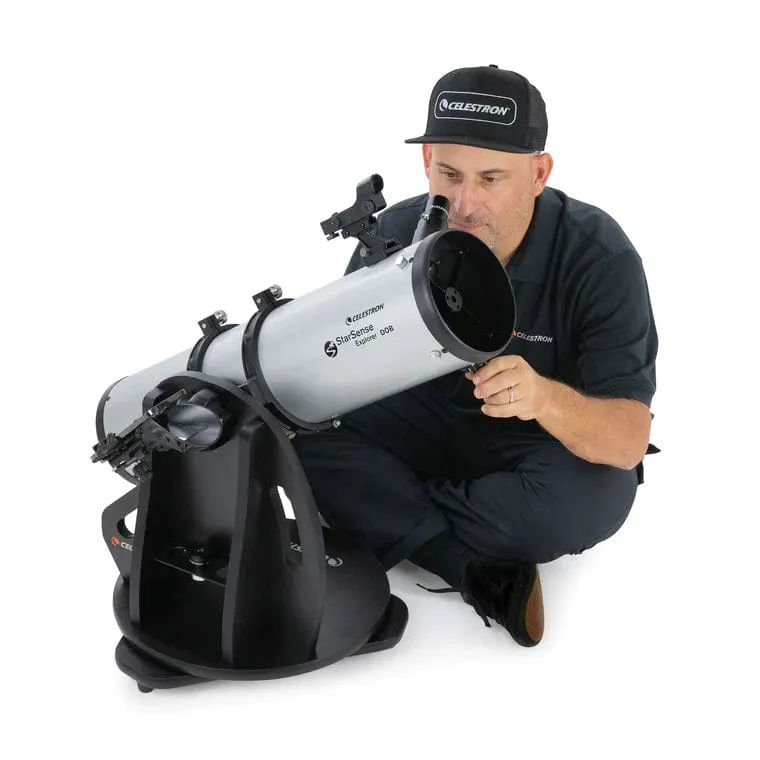 Celestron StarSense Explorer 150mm Smartphone App-Enabled Tabletop Dobsonian Telescope - 22482