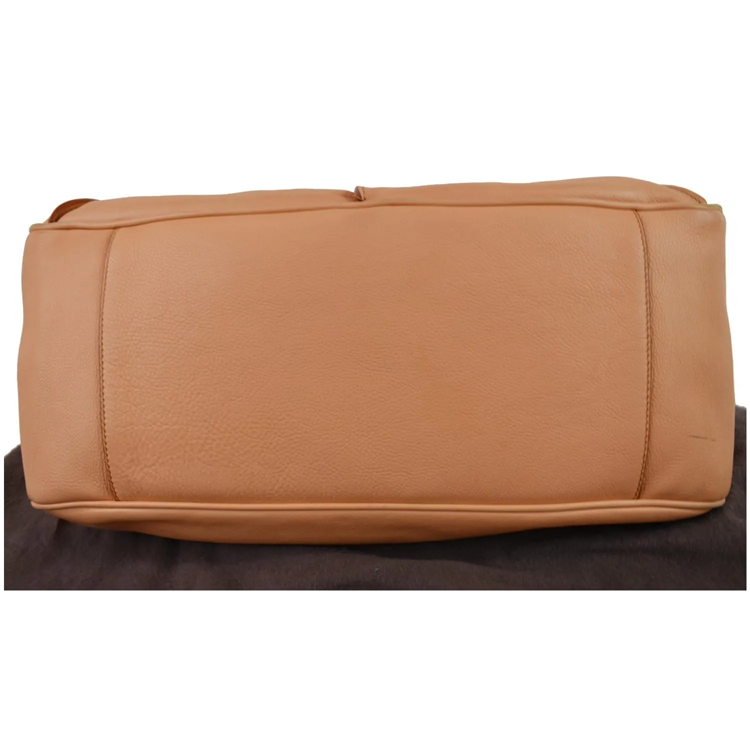 CELINE Blossom Leather Top Handle Tote Bag Peach - Final Sale