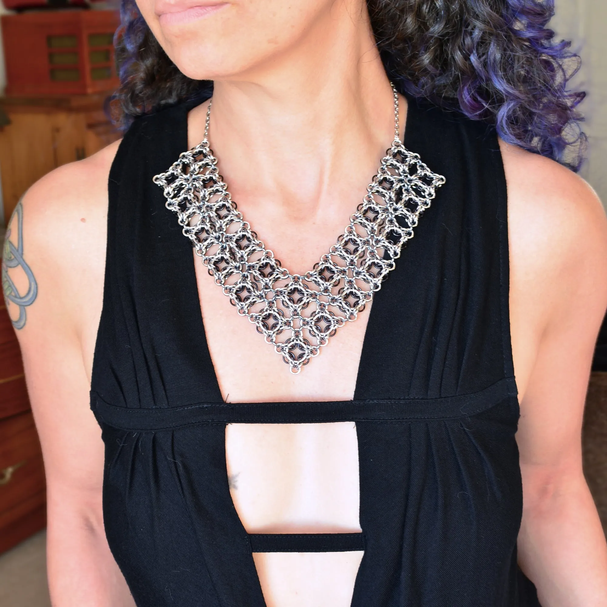 Celtic Filigree Statement Necklace