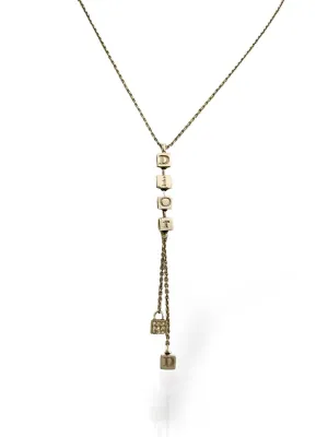 Christian Dior Silver Necklace