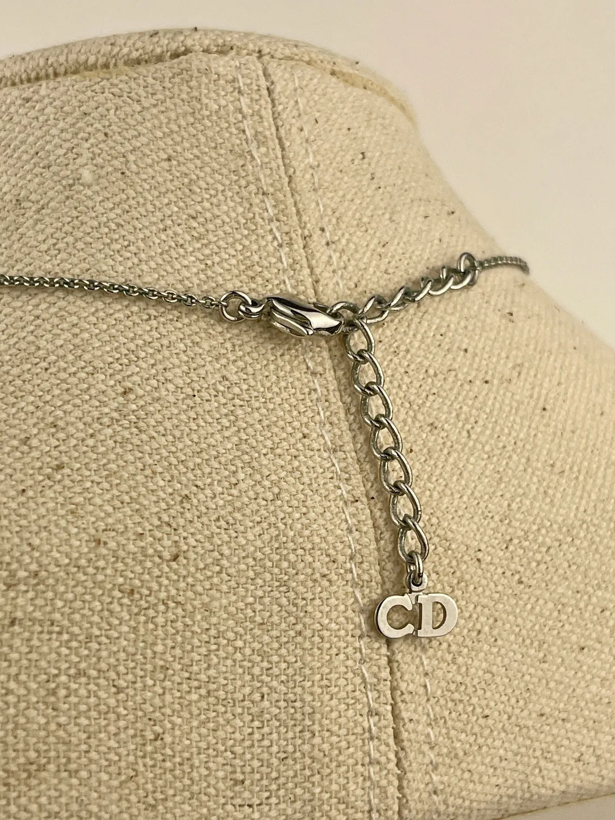 Christian Dior Silver Necklace
