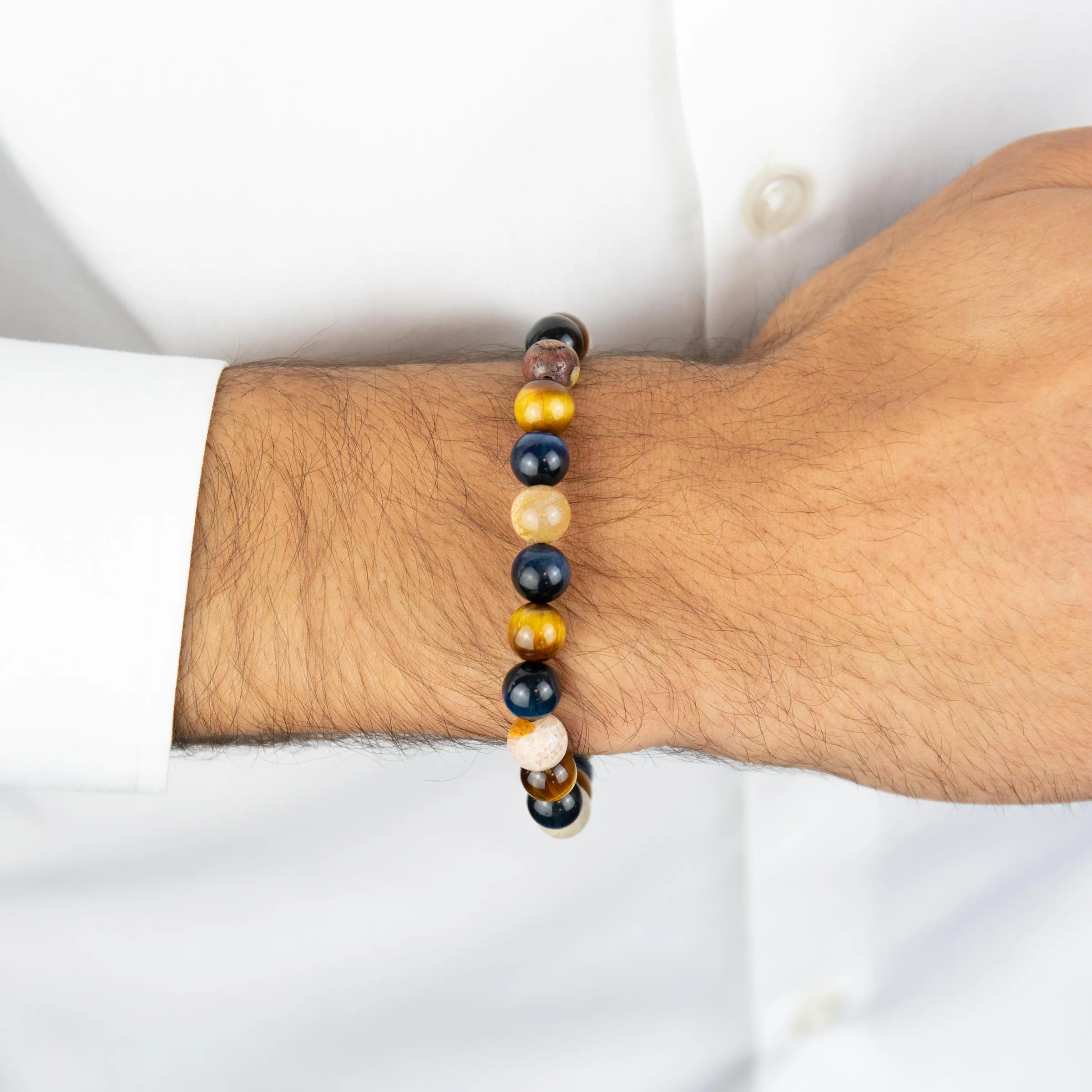 Chrysanthemum Bead Bracelet