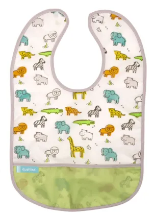 Clean Bib - White Safari