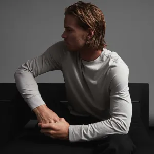 Clean Finish Jersey Long Sleeve Crew - Fog