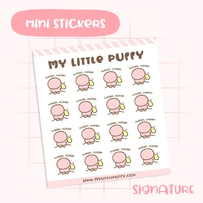 Clean Planner Sticker