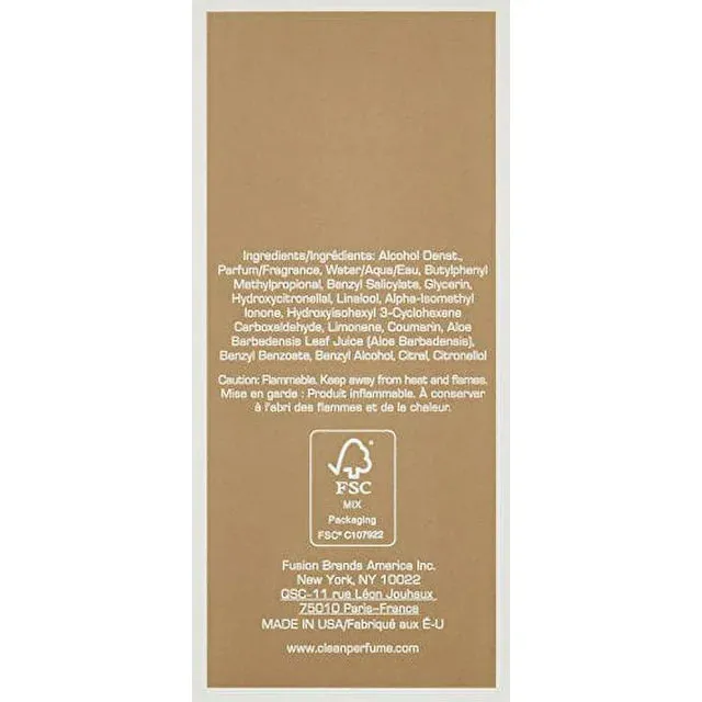 Clean White Woods Perfume 1 oz  Eau De Parfum Spray (Rare)