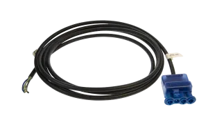 Click CT743 6A 4 Pole Connector 0.75mm LSZH To FE 3M Black