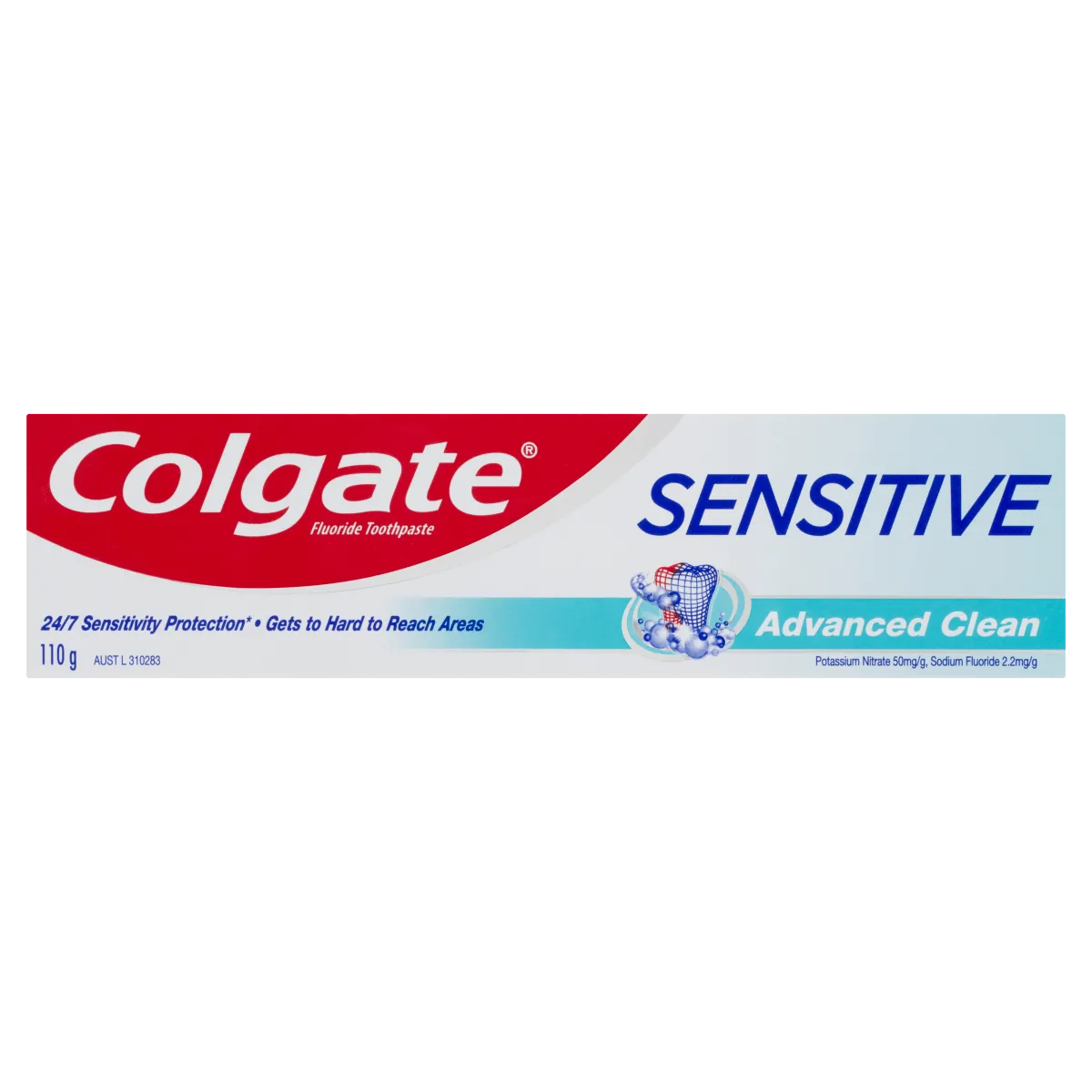 Colgate Sensitive Advanced Clean Toothpaste 110g
