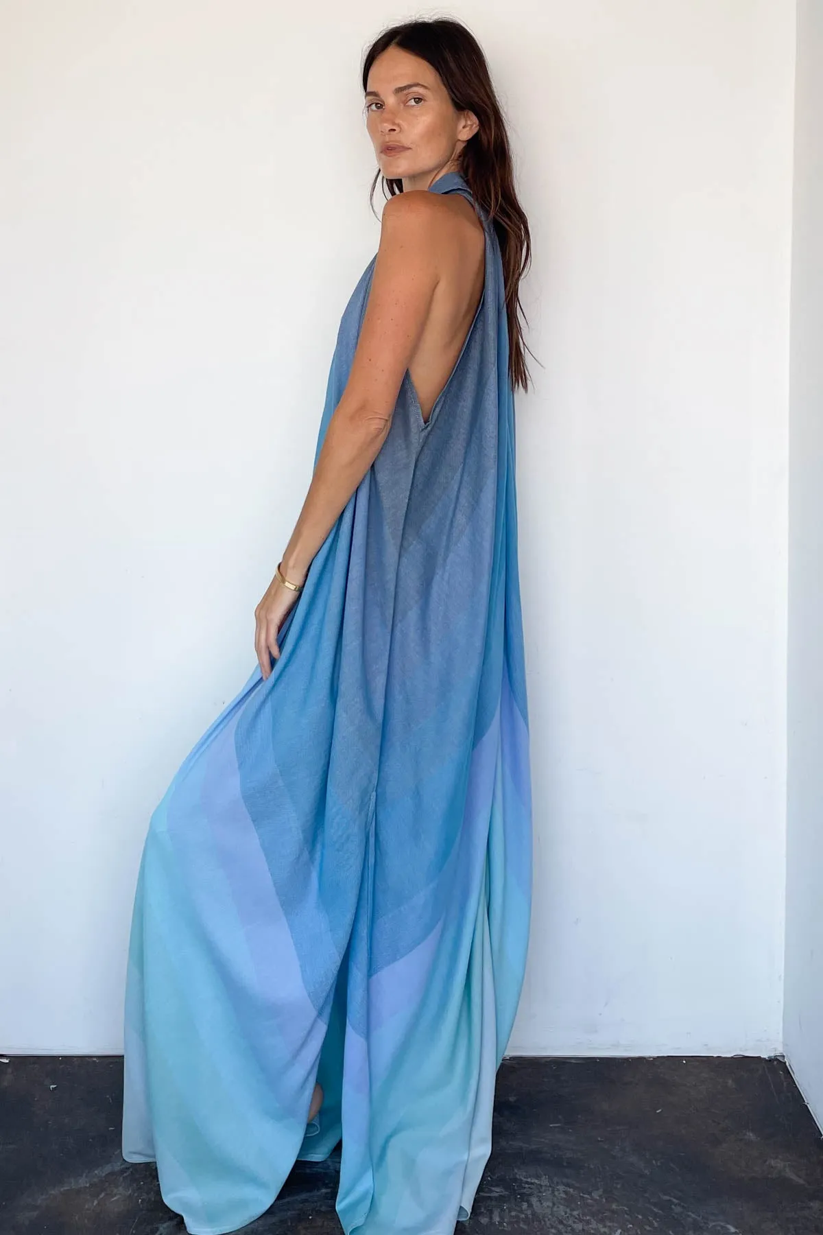 Collar Halter Dress