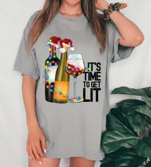 Comfort Colors Let's Get Lit - Girls Night Tee