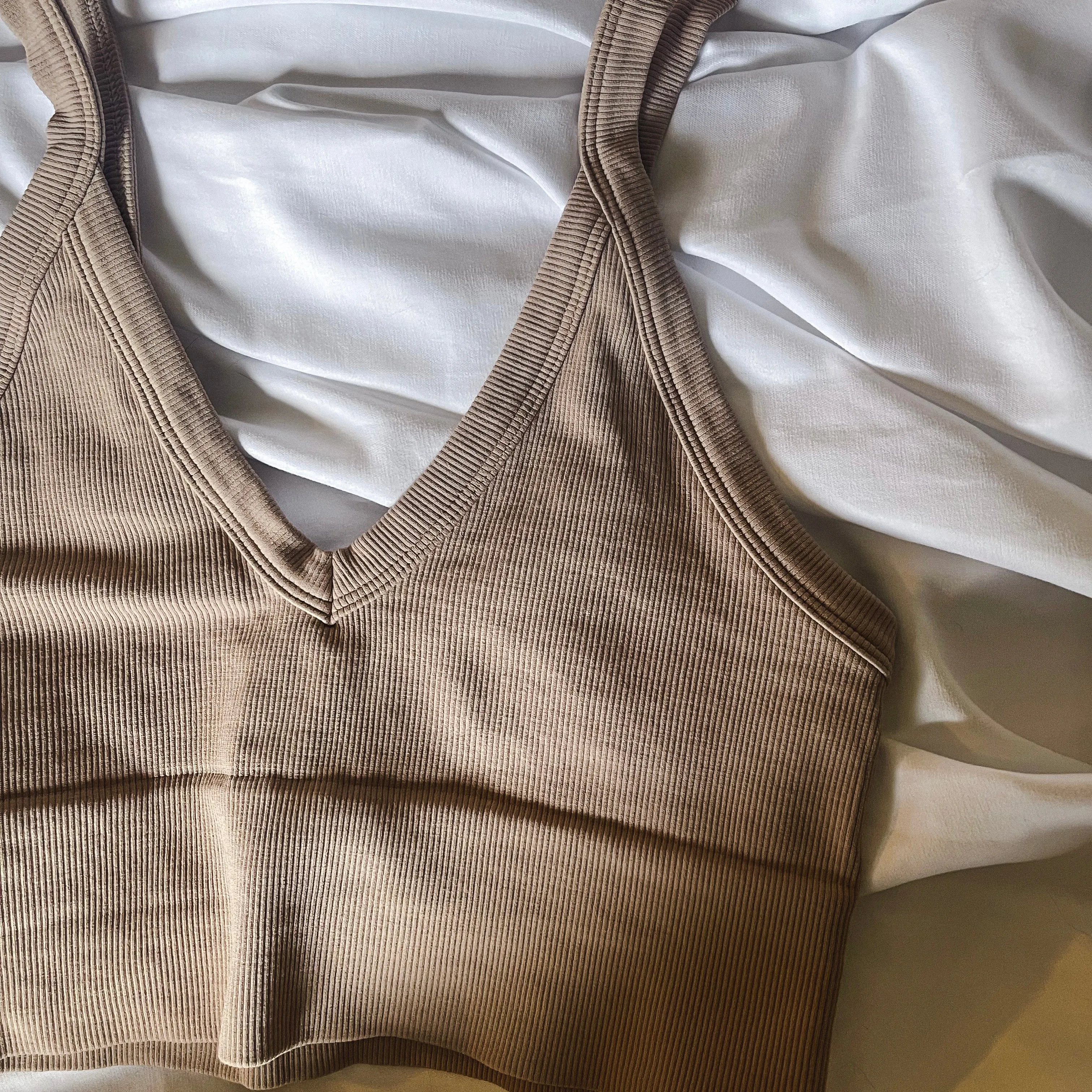 Comfort Queen Bralette - Almond