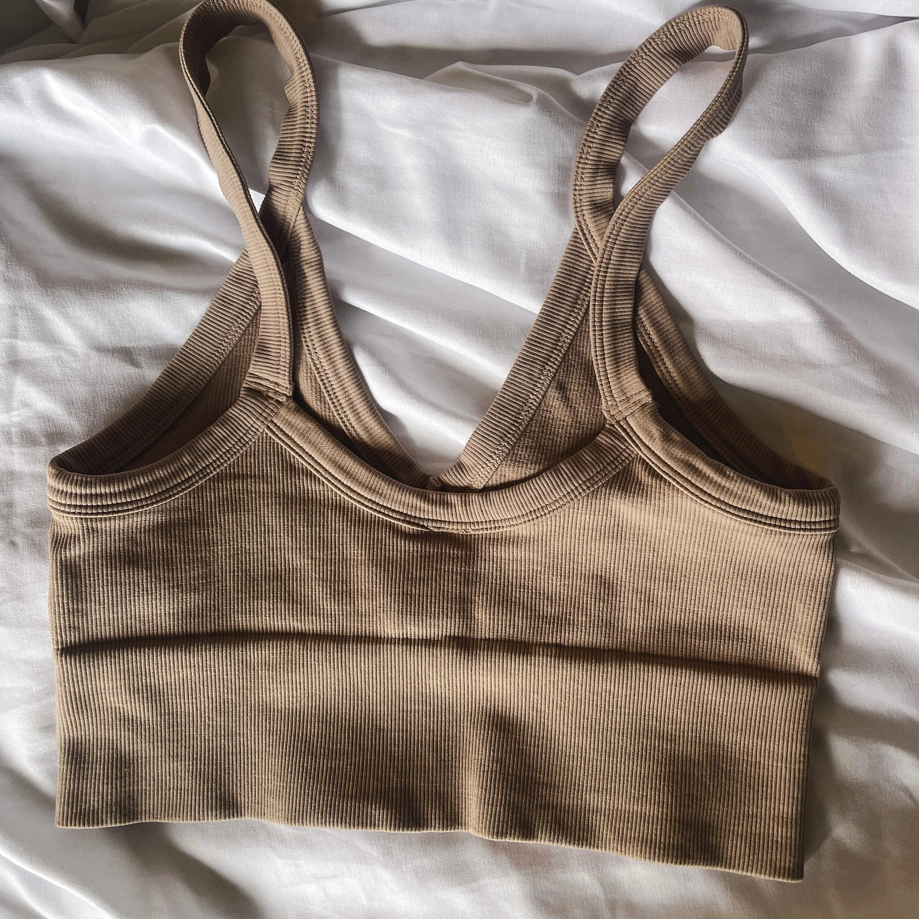 Comfort Queen Bralette - Almond