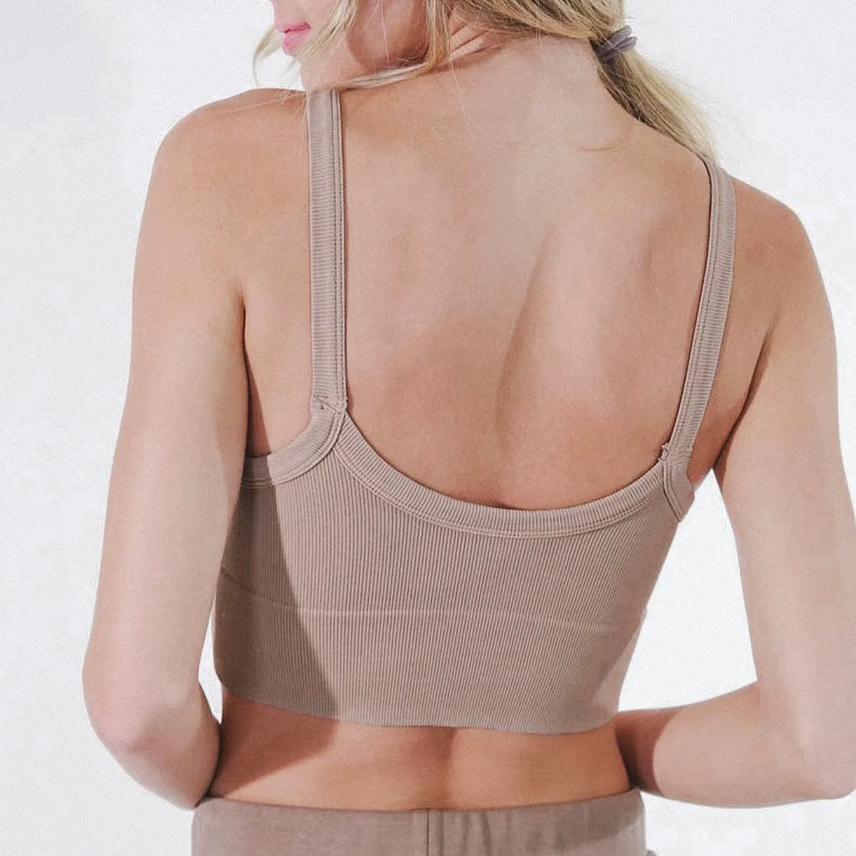 Comfort Queen Bralette - Almond