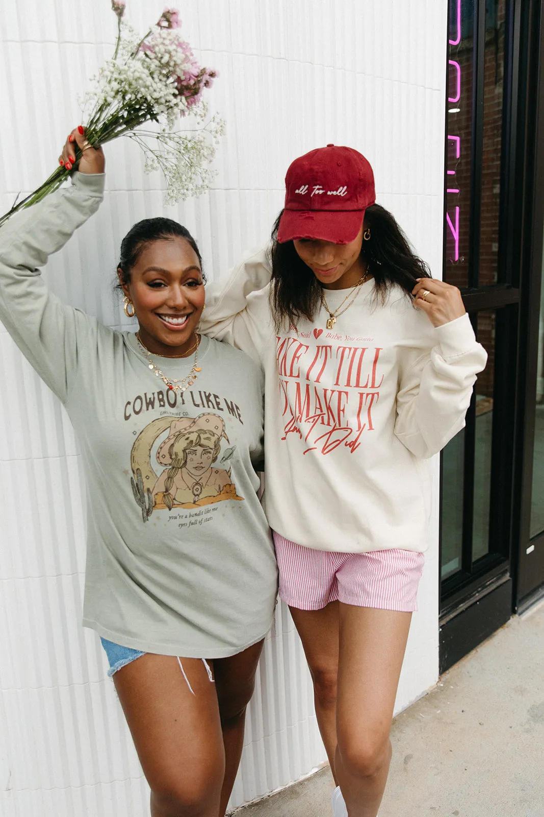 Cowboy Like Me Long Sleeve Tee