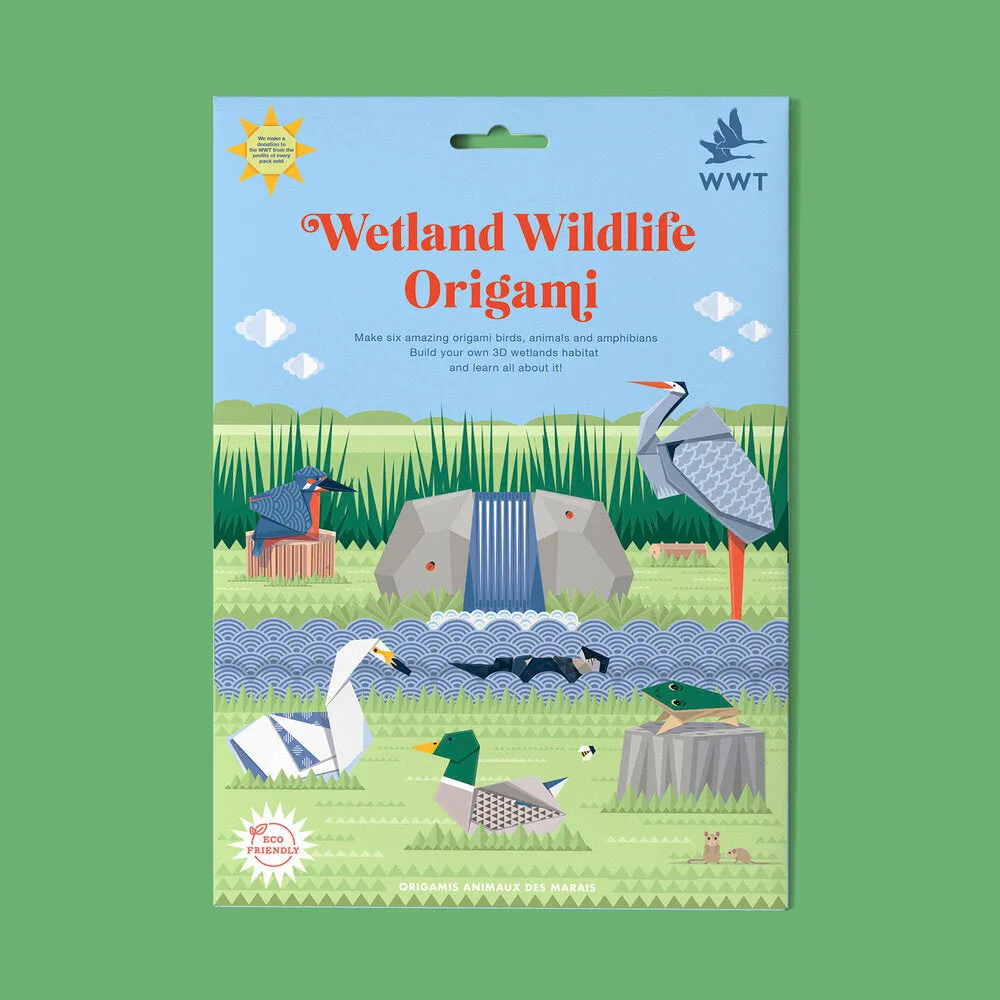 Create Your Own Wetland Wildlife Origami