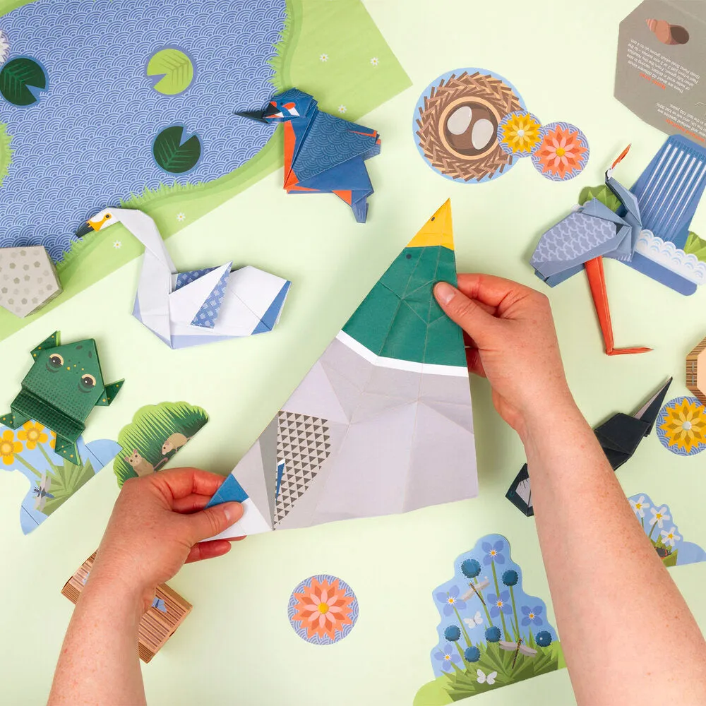 Create Your Own Wetland Wildlife Origami