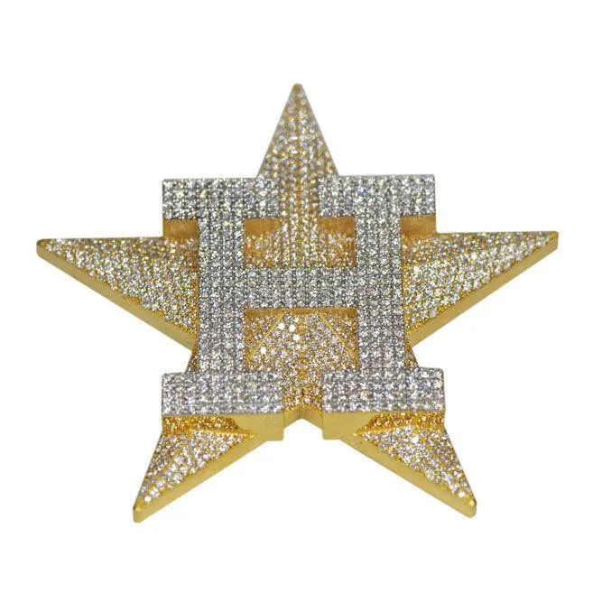 CUSTOM H STAR PENDANT