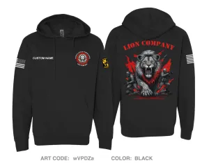 CUSTOM Lion Company Comfort Unisex Hooded Sweatshirt - wVPDZa