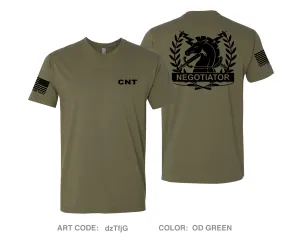 CUSTOM San Joaquin County Sheriff CNT Comfort Unisex Cotton SS Tee - dzTfjG