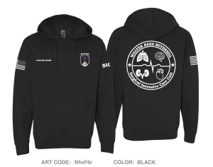 CUSTOM WRNMMC Surgical ICU Comfort Unisex Hooded Sweatshirt - NfwF6r