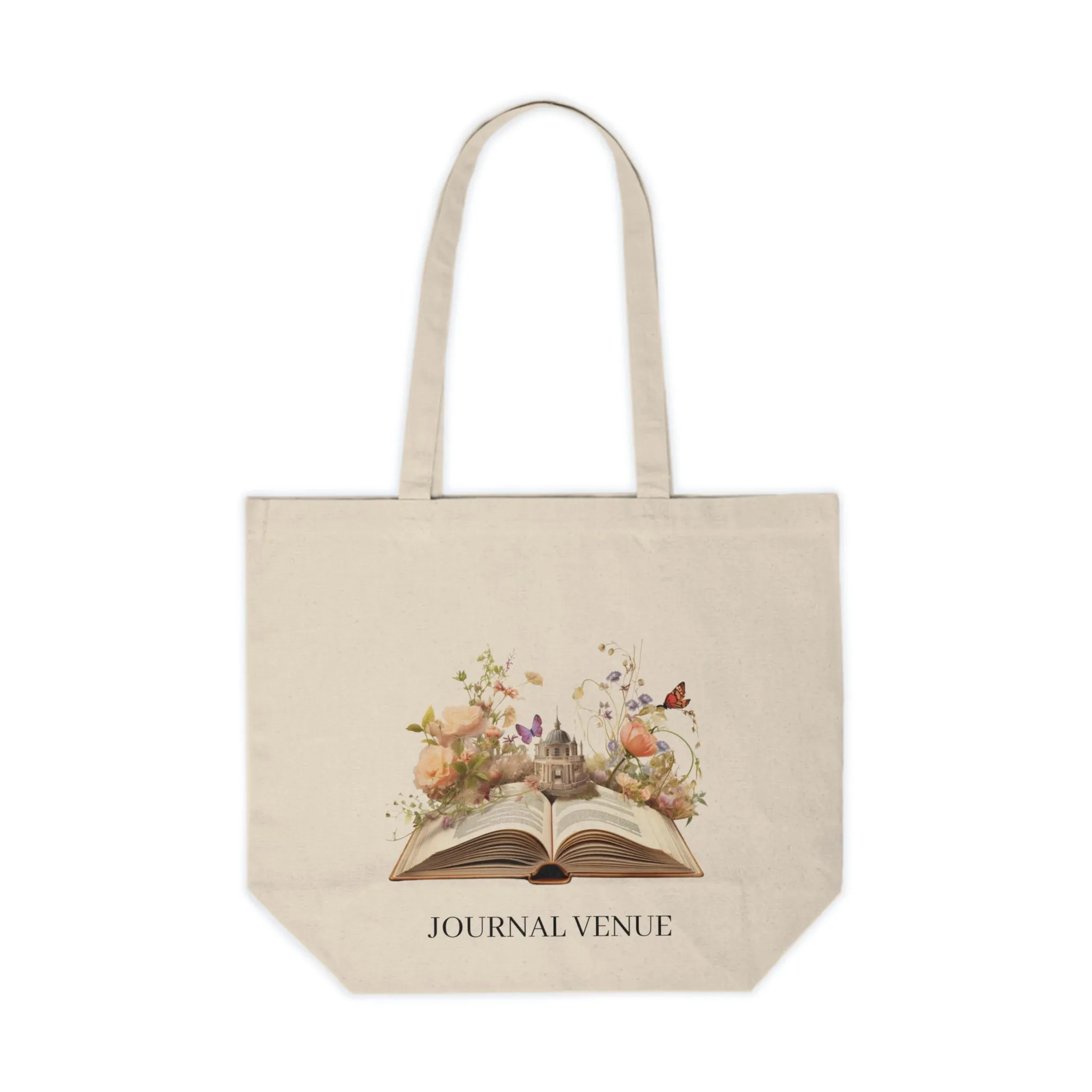 Cute Book Reader Shopping Tote Bag
