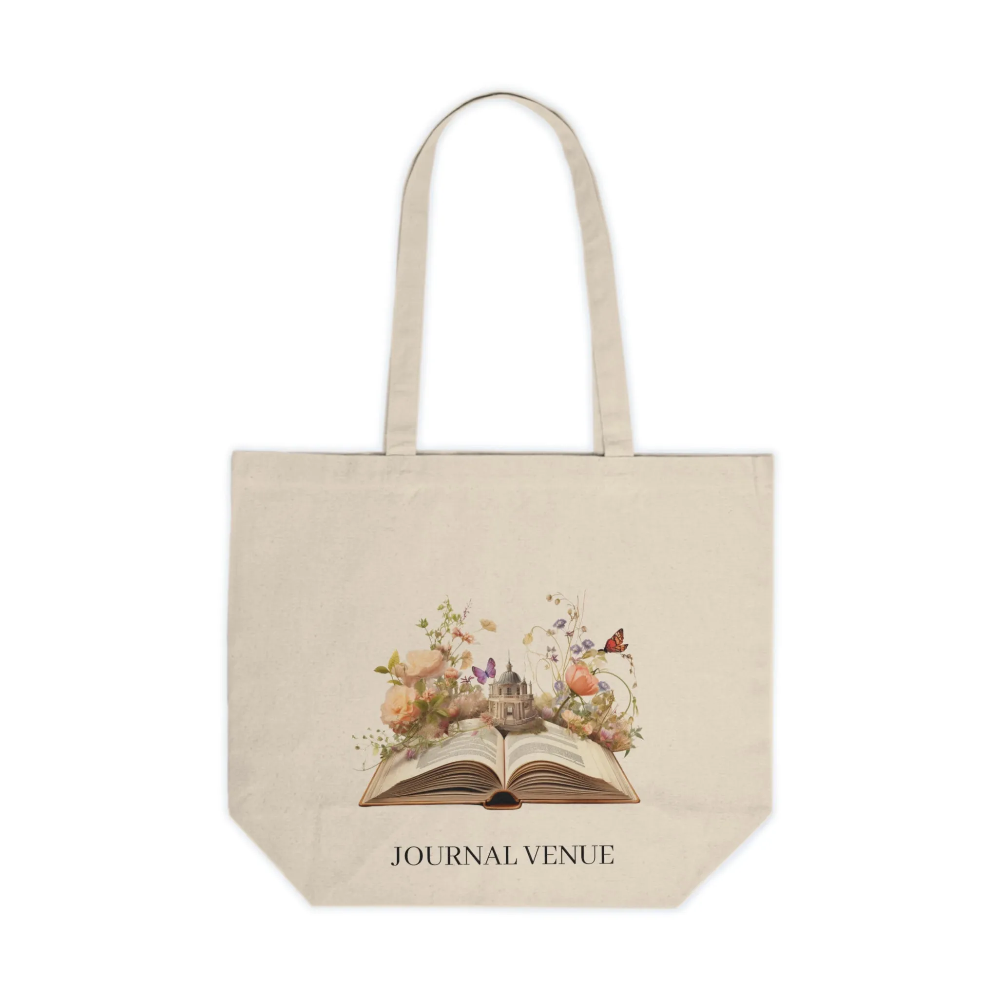 Cute Book Reader Shopping Tote Bag