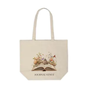 Cute Book Reader Shopping Tote Bag