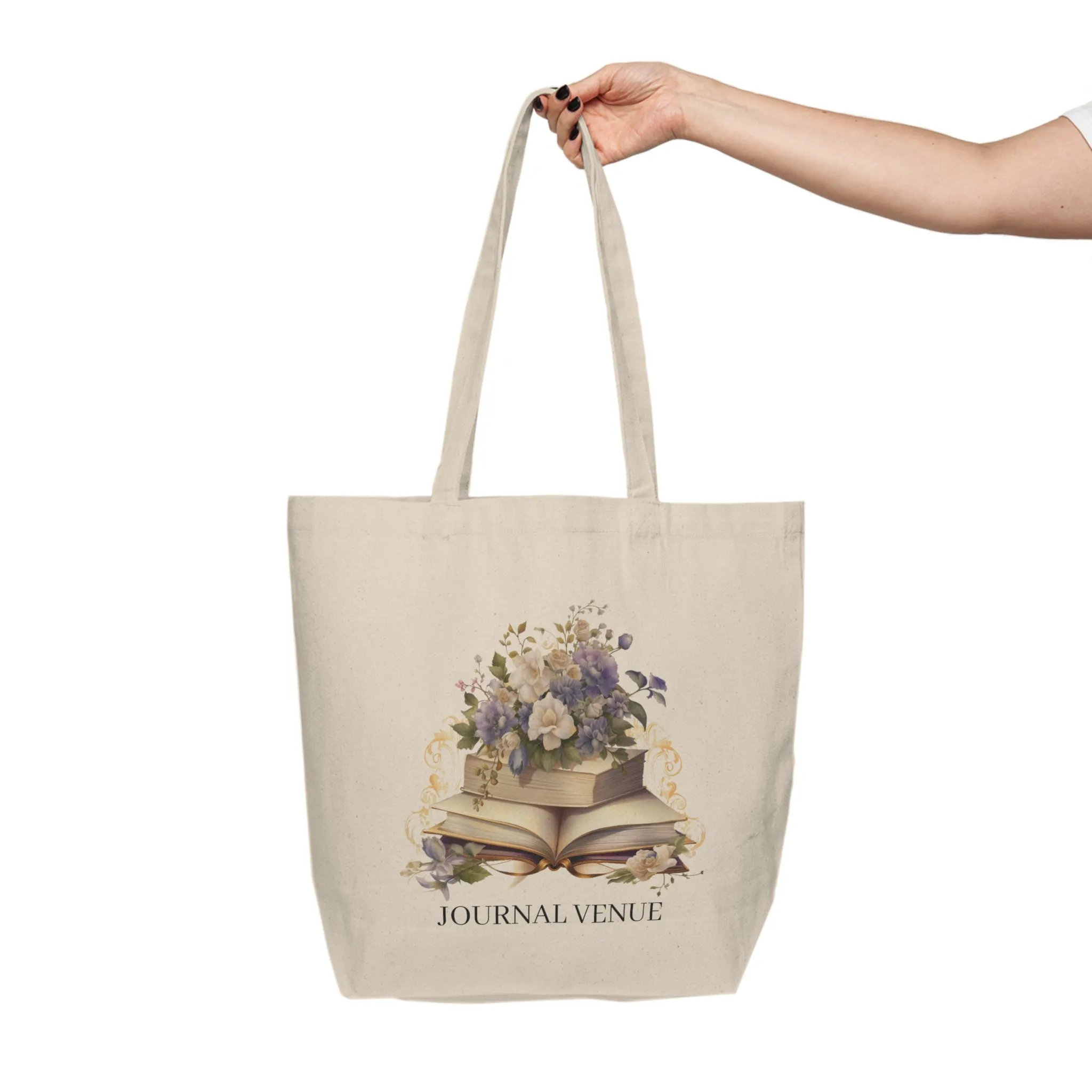 Cute Bookish  Shopping Tote Bag