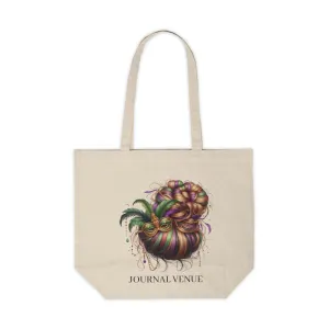 Cute Bun Natural Shopping Tote Bag