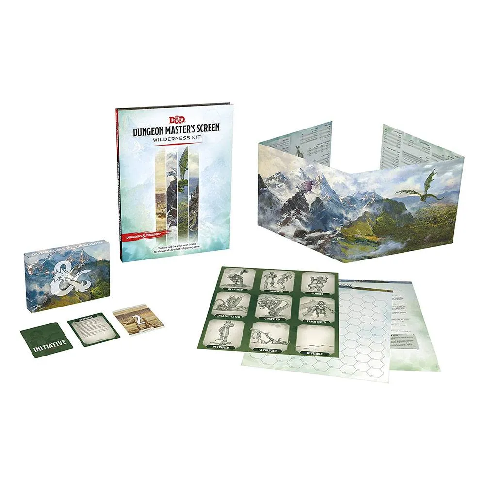 D&D Dungeon Master's Screen Wilderness Kit