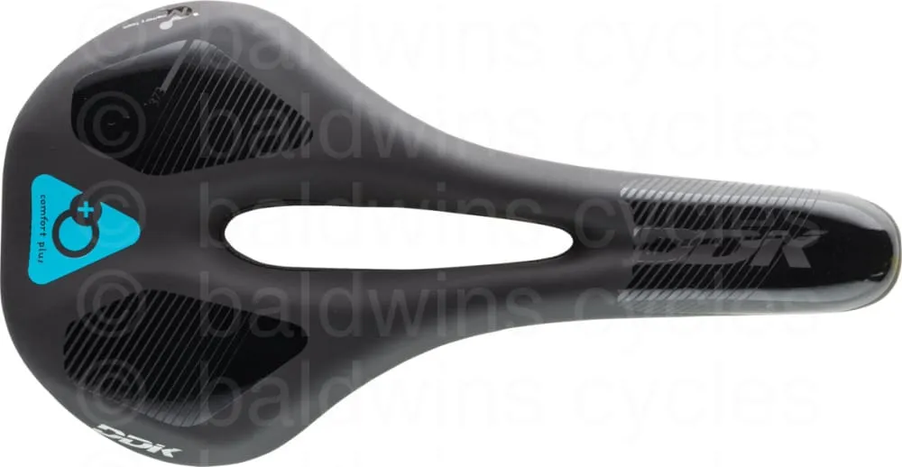 DDK 3736MF Comfort Plus Unisex MTB Saddle in Black