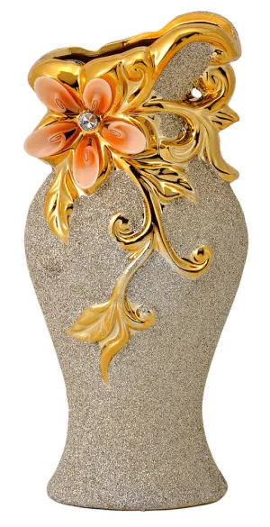 Decorative Floral Ceramic Vase