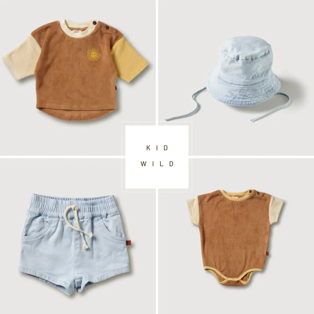 Denim Relaxed Fit Shorts