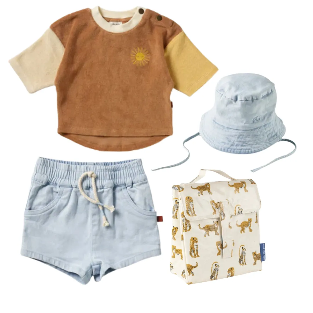 Denim Relaxed Fit Shorts