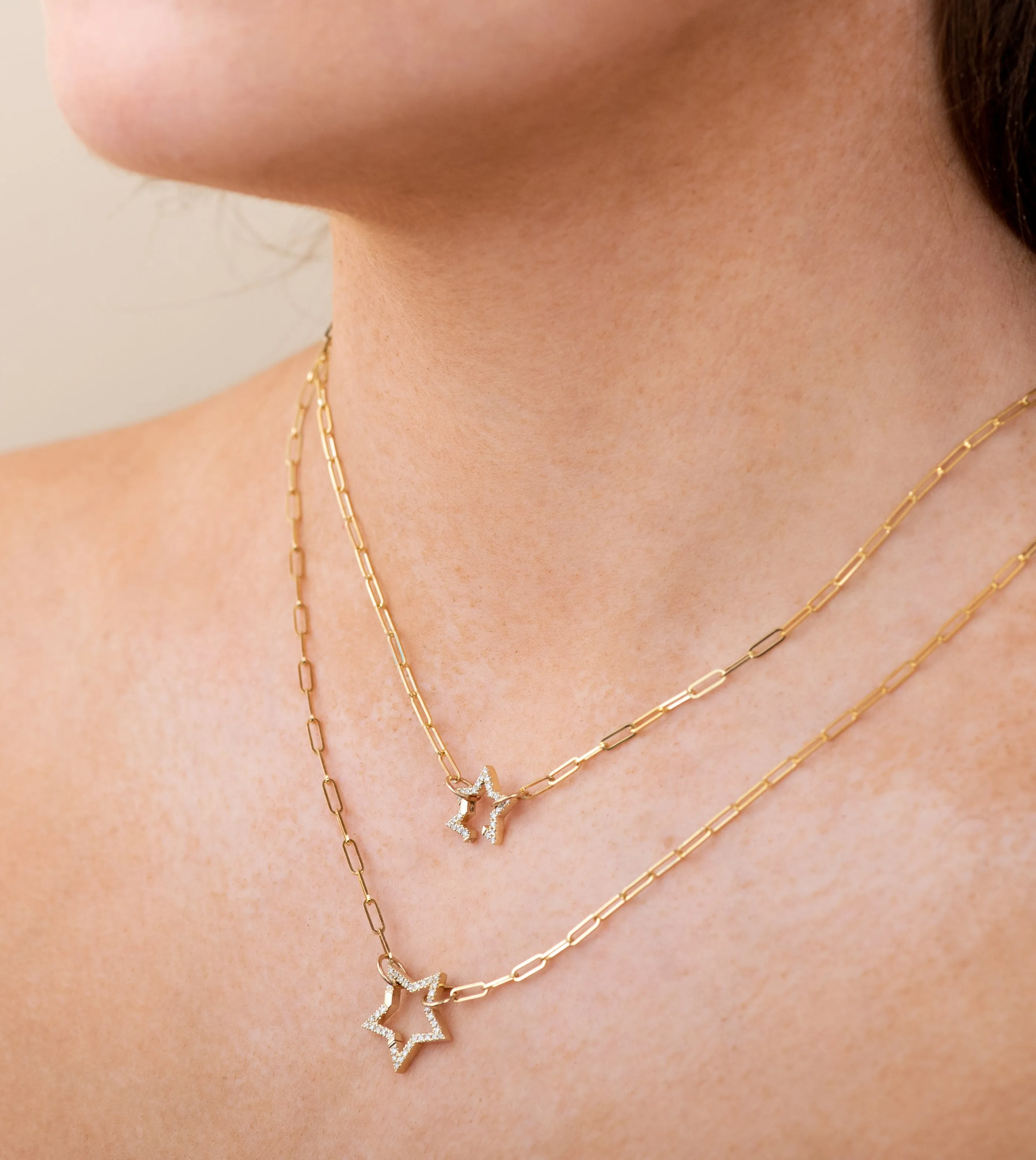 Diamond Star Connector Clasp