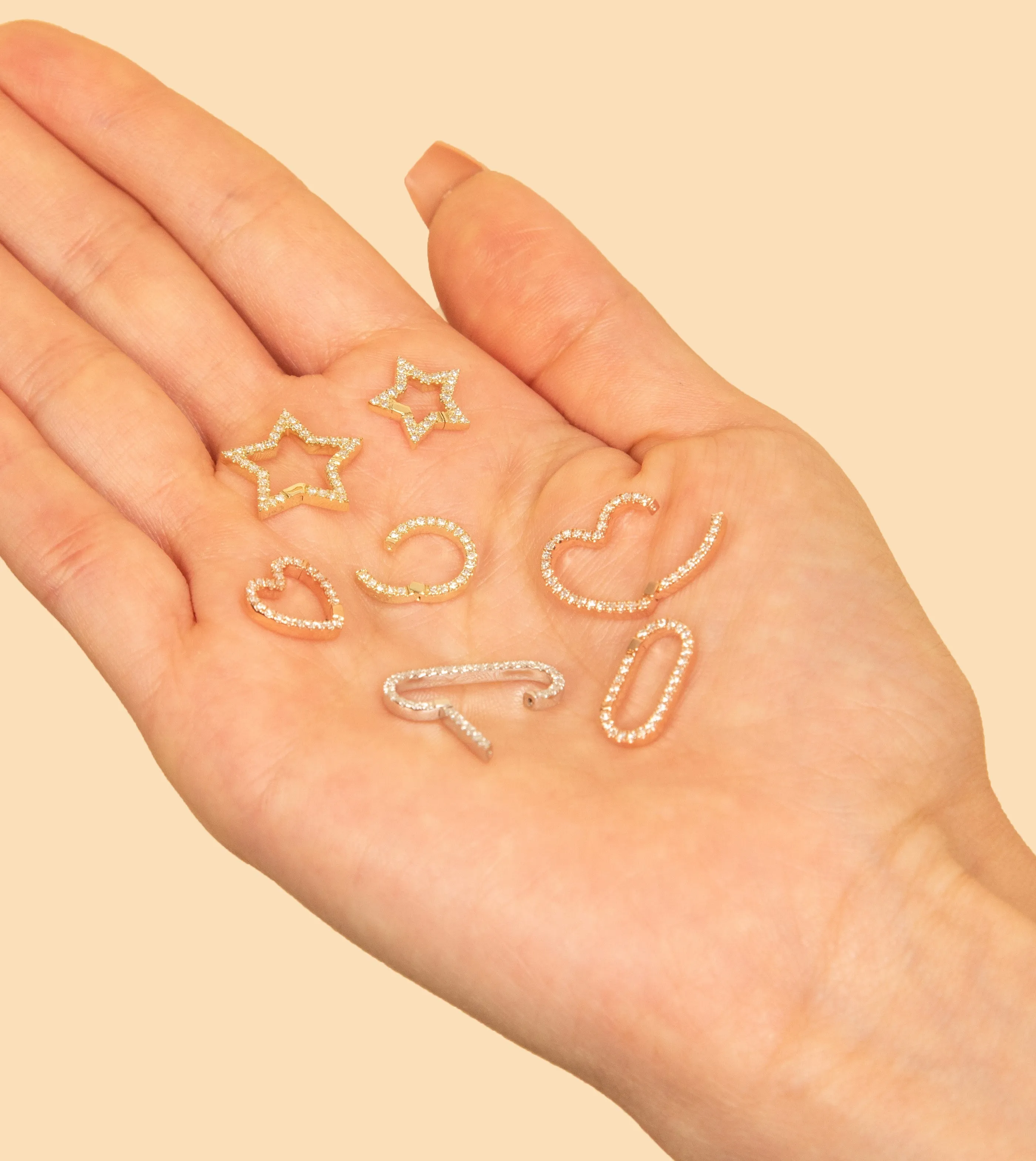 Diamond Star Connector Clasp
