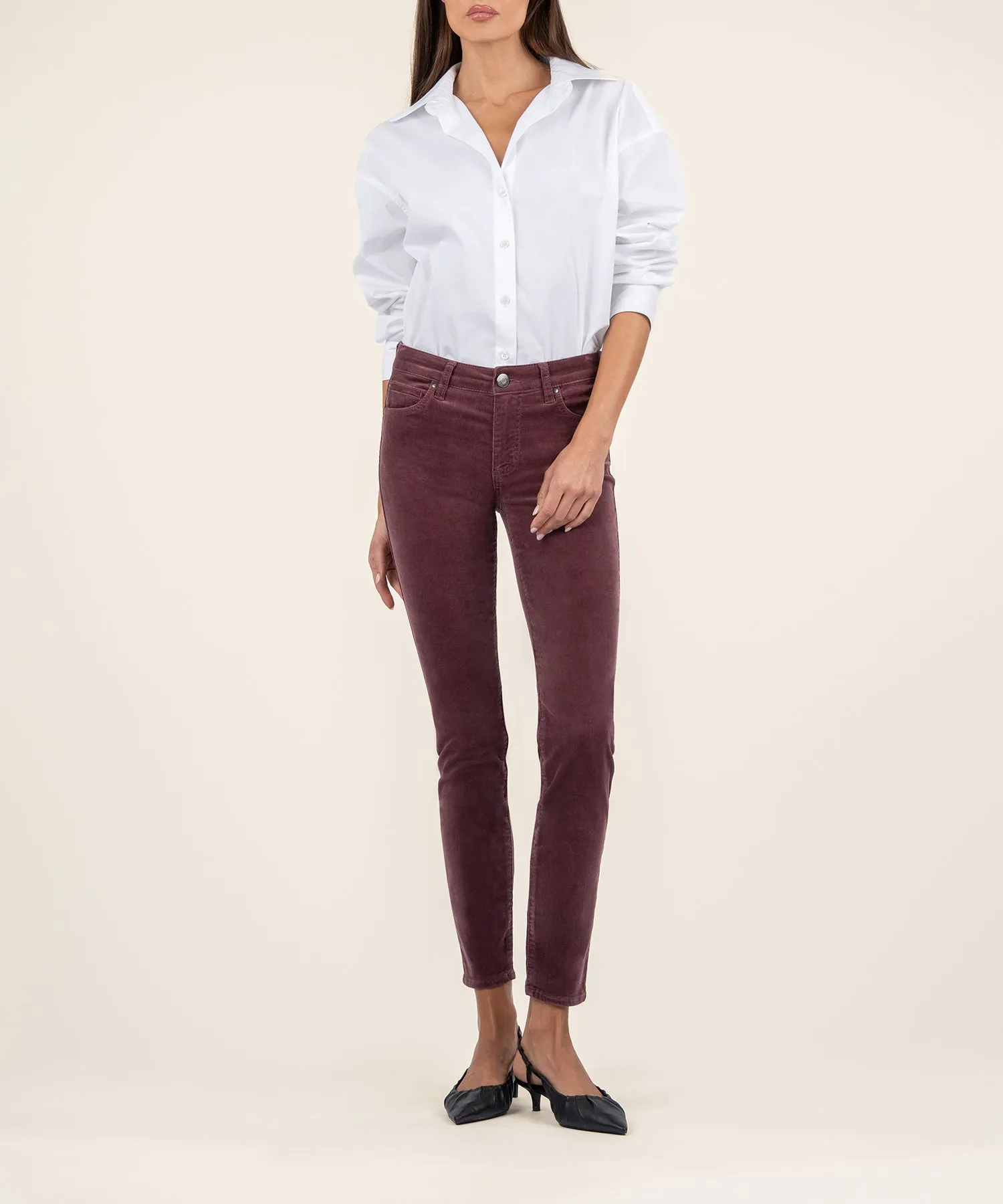 Diana Corduroy Relaxed Fit Skinny - FINAL SALE