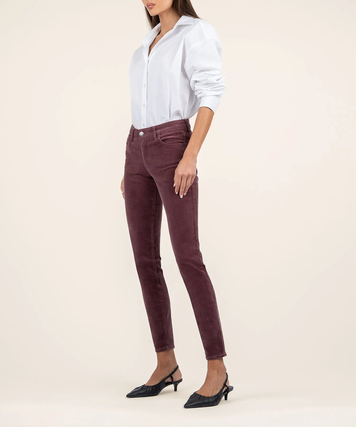 Diana Corduroy Relaxed Fit Skinny - FINAL SALE