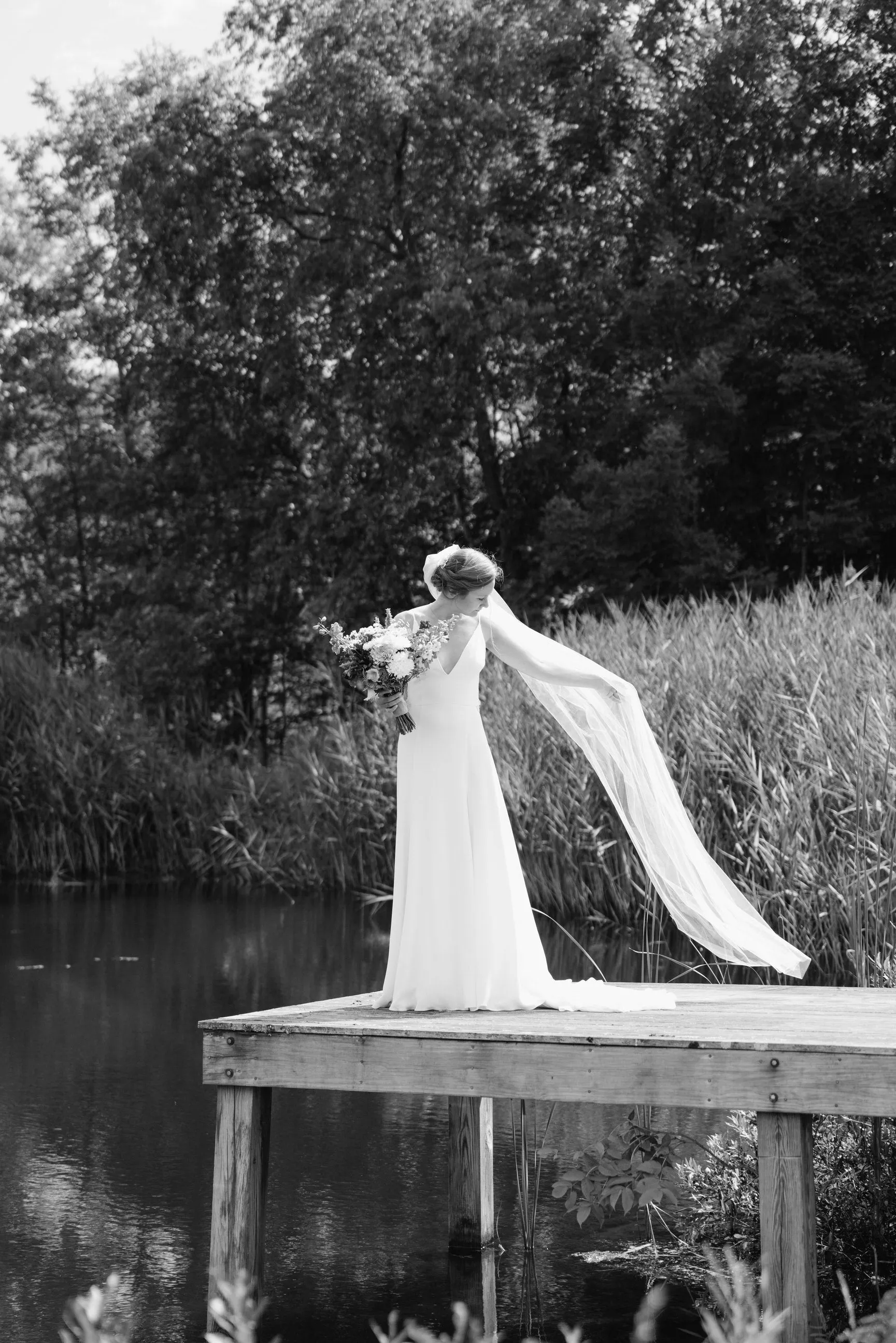 DIY Simple Floor Length Wedding Veil Pattern PDF Tutorial