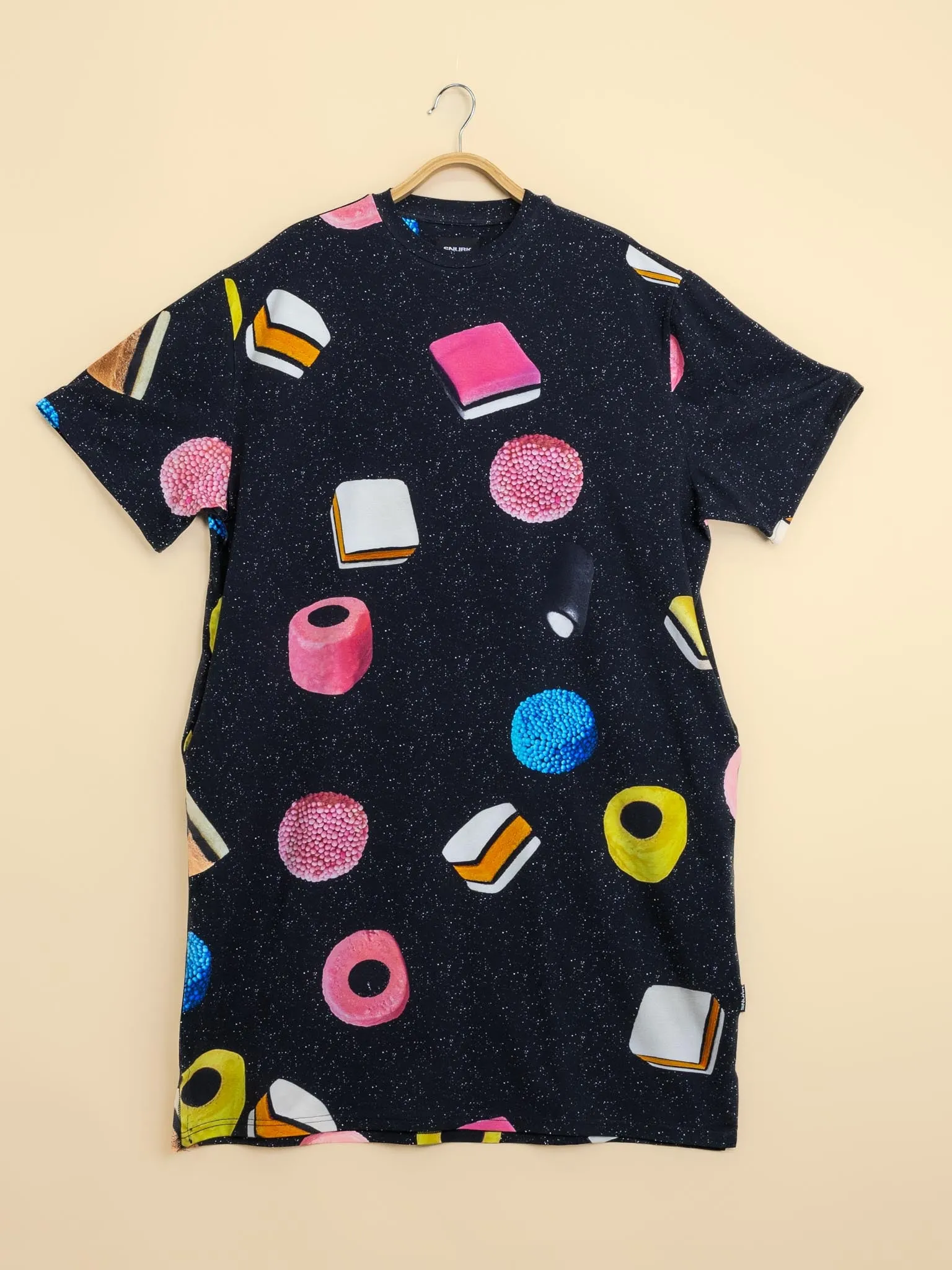 Drop It Relaxed Tee Dress Dames