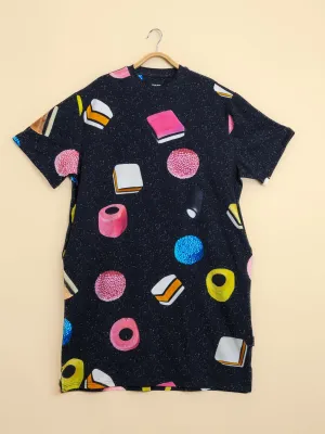 Drop It Relaxed Tee Dress Dames
