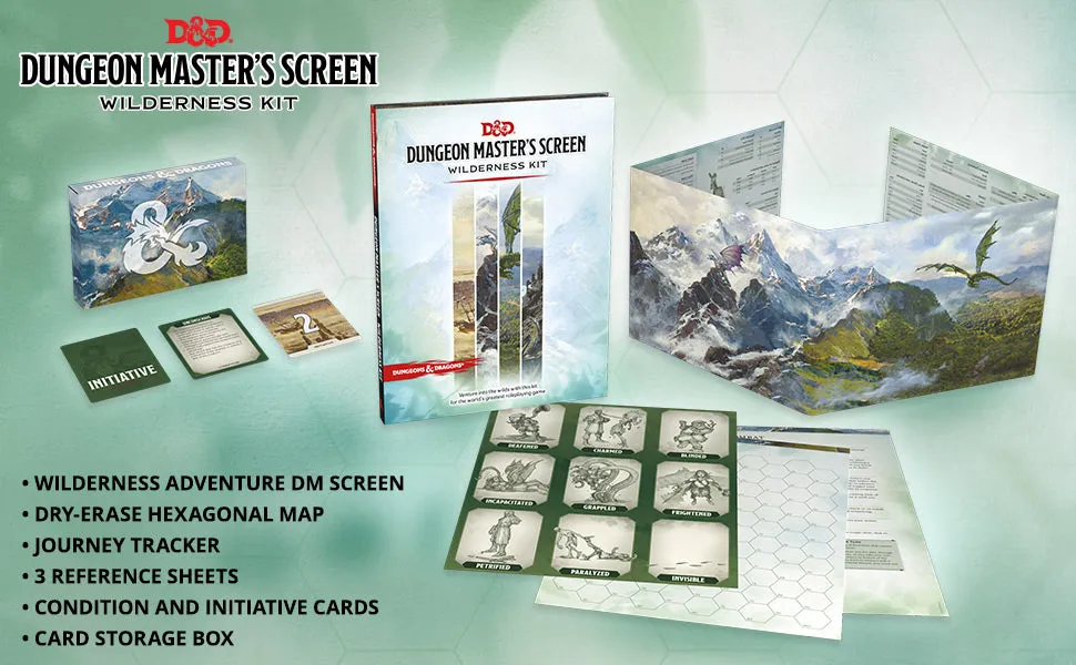 DUNGEON MASTER'S SCREEN WILDERNESS KIT