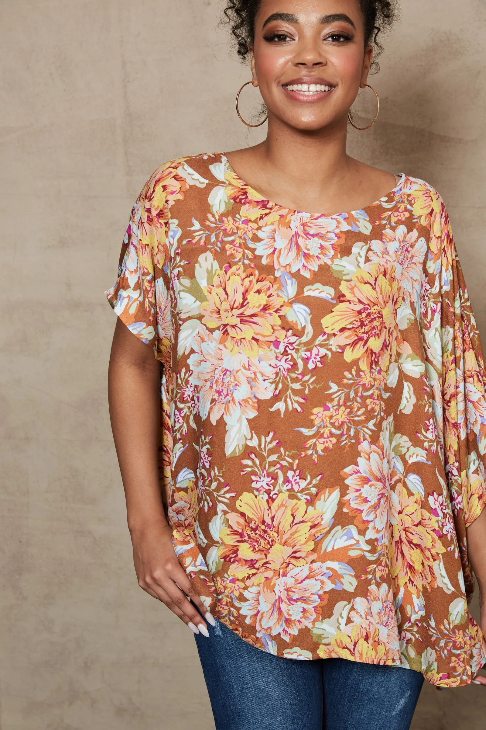 Eb & Ive Alma Relaxed Top - Clay Jardin