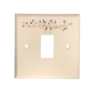 ElekTek Light Switch Conversion Cover Plate Single White Fresh Fruit Eternal Beau Teddy Bear